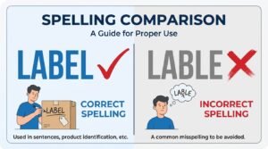lable or label