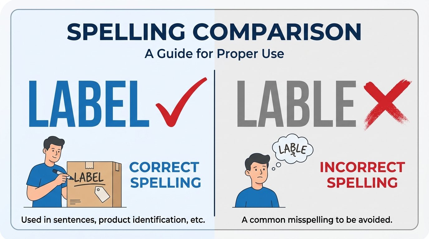 lable or label