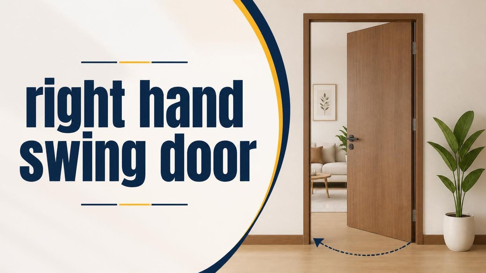 Left or Right Swing Door
